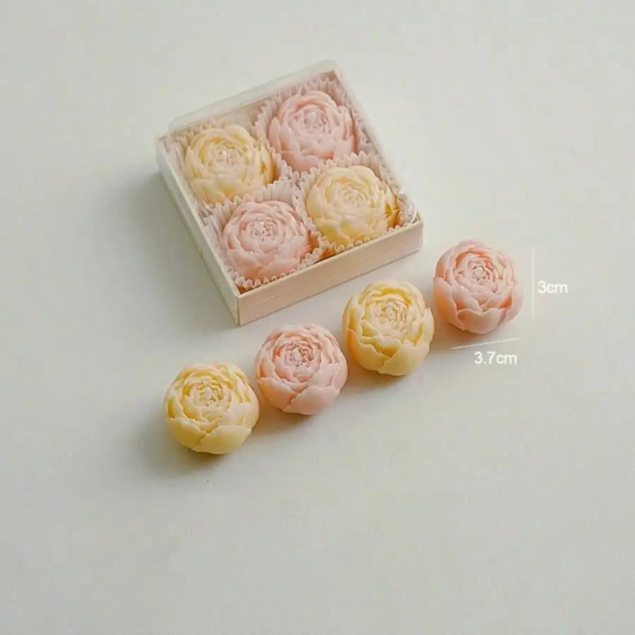 Premium Rose Scented Soy Candles For Elegant Home Decor