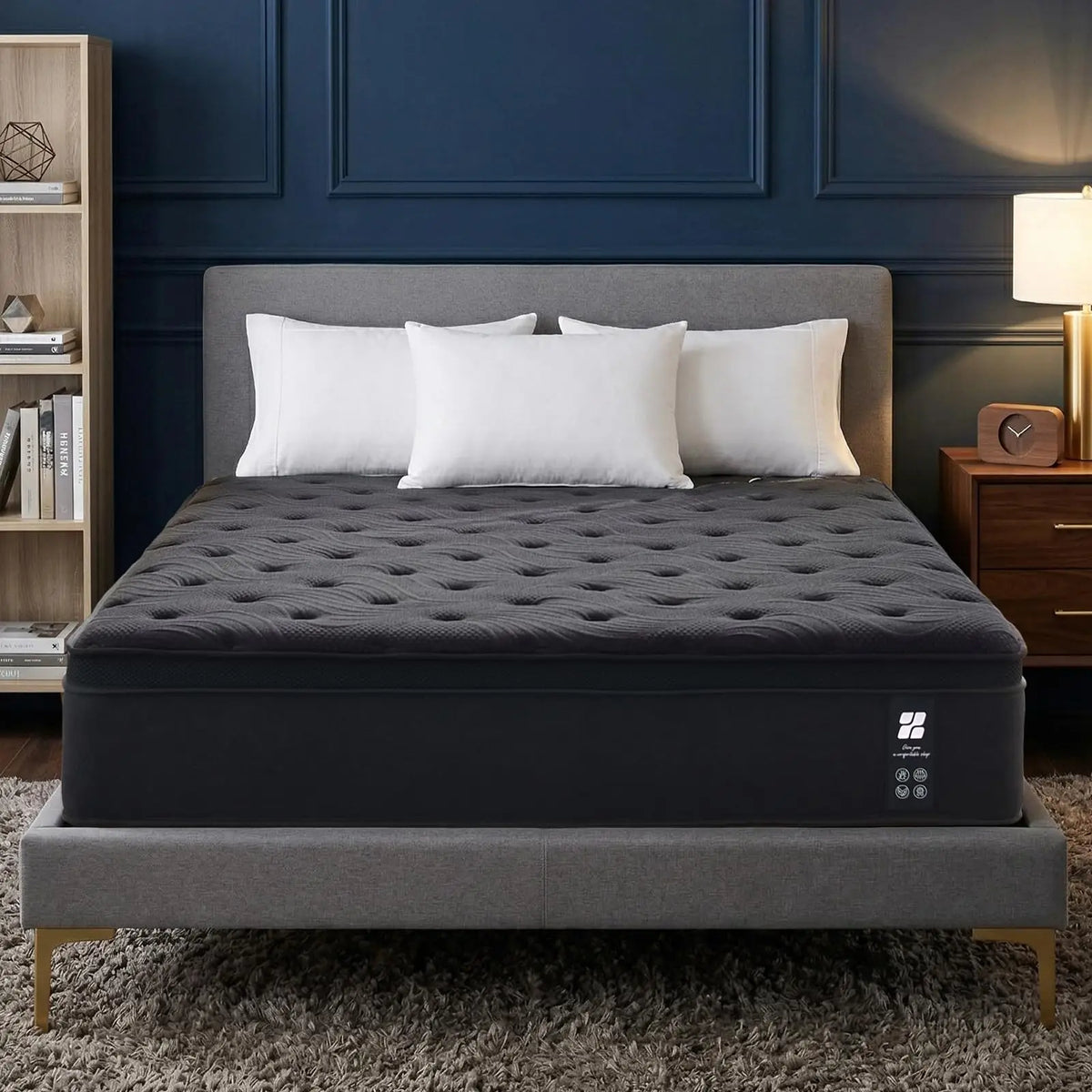 Premium Memory Foam Mattress With Pocket Springs And Support