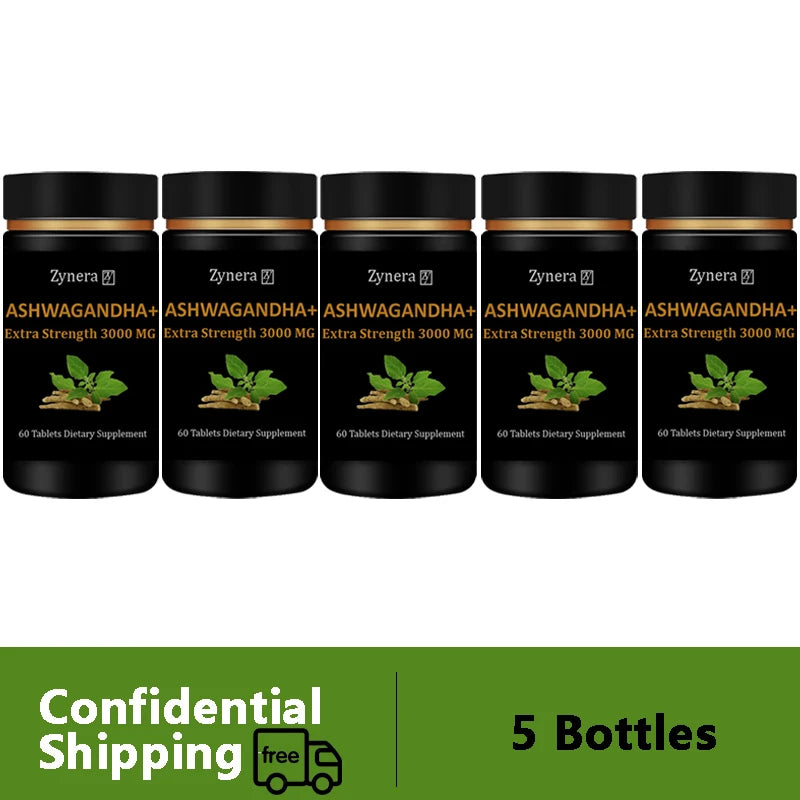 Male Enhancing Supplement with Ashwagandha 3000mg,  Men's Strength Performance Pills,Stamina & Energy Capsules
