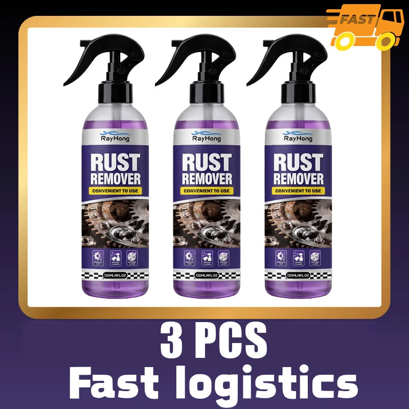 Multifunctional car rust remover used for removing rust providing surface protection on car brake pads iron metal surface