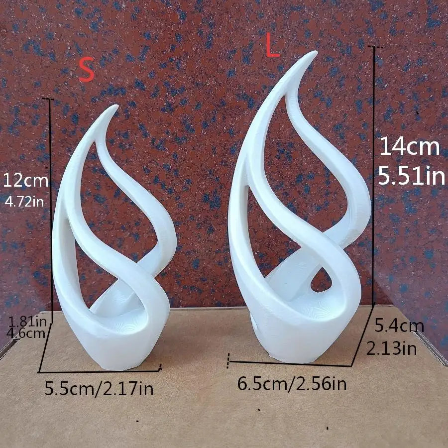 Elegant Abstract Modern Sculpture For Contemporary Home Decor