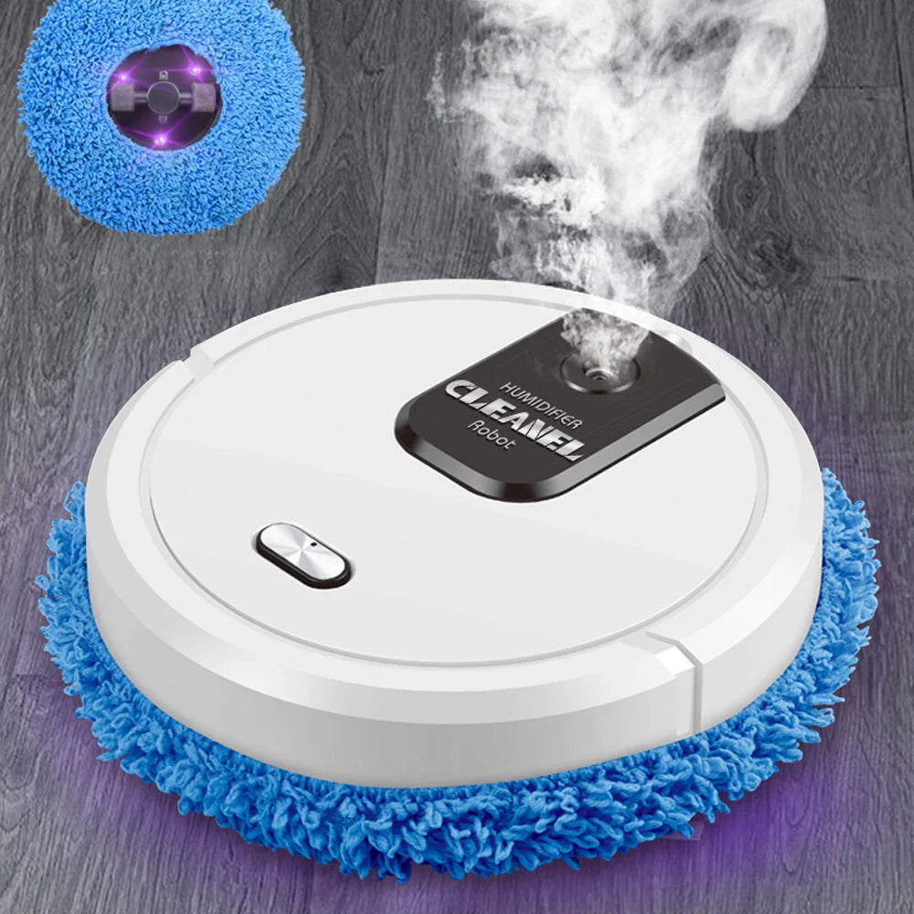 Silent Intelligent Sweeping Robot Wet and Dry Mopping Machine