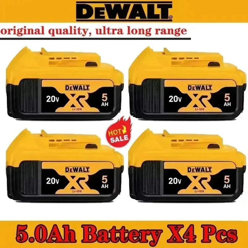 DeWALT 100% Original Battery 20V/60V 9000mAh MAX FlexVolt for DCB200 DCB205 DCB206 DCB209 DCB182 Power Tool Battery Air Transpor