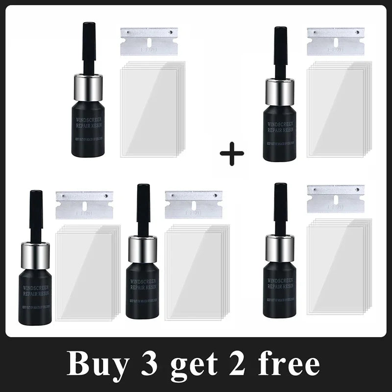 Car Glass Repair Windshield Cracks Gone Kit Remove Scratch Automobile Truck Motorcycles Broken Repair Windscreen Crack 2035