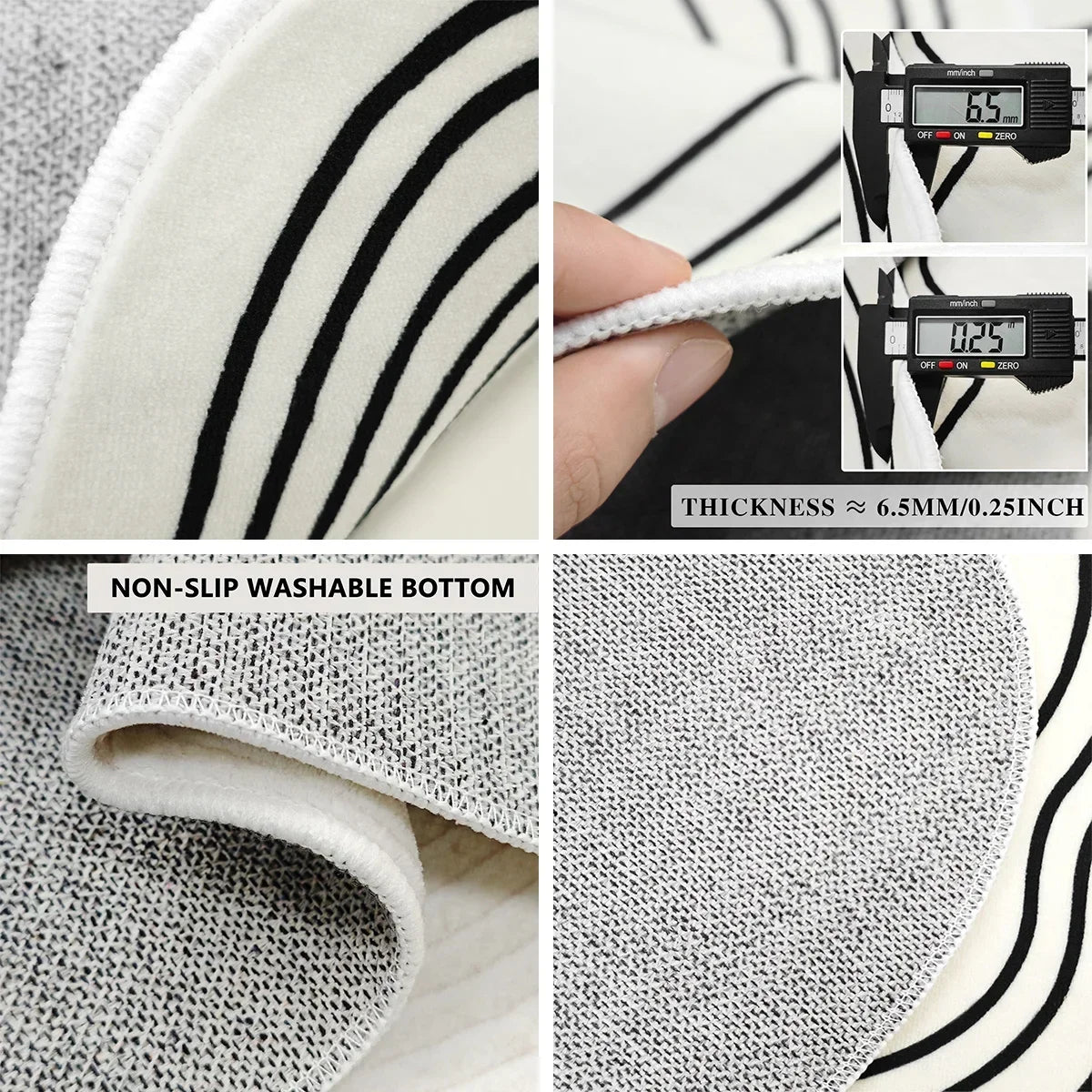 Hallway Runner rug Kitchen Carpet Non-slip Bohemian Washable Floral mat Soft Low Pile Entrance Floor Mat Laundry Room Bath Mats
