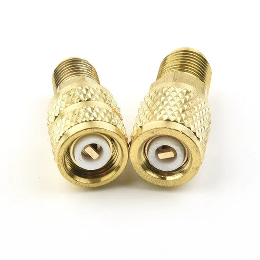 For R410 R32 R22 Connector Head Female/Male 5/16" SAE Male/Female 1/4" SAE Adapter Air Conditioner Conditioning