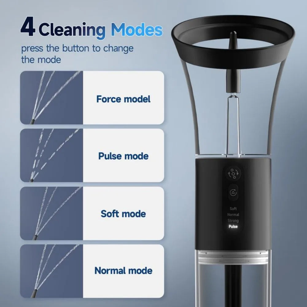Duo He One Belt Replacement Silicone Head is a household portable ear wash and electric earwax cleaning tool. Four modes can mee