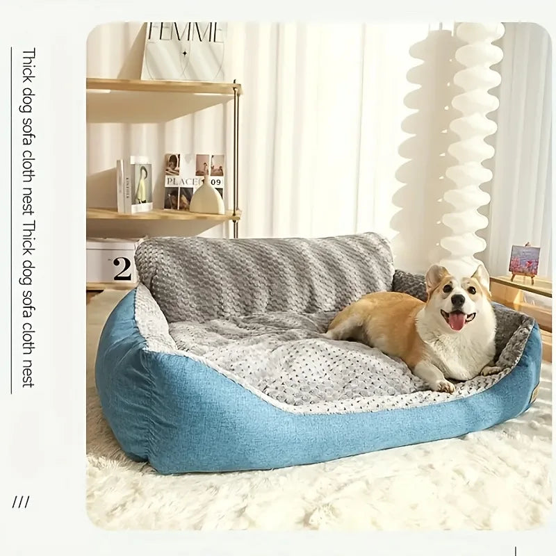 Luxury Comfortable Dog Sofa Bed With Fully Washable Cushion