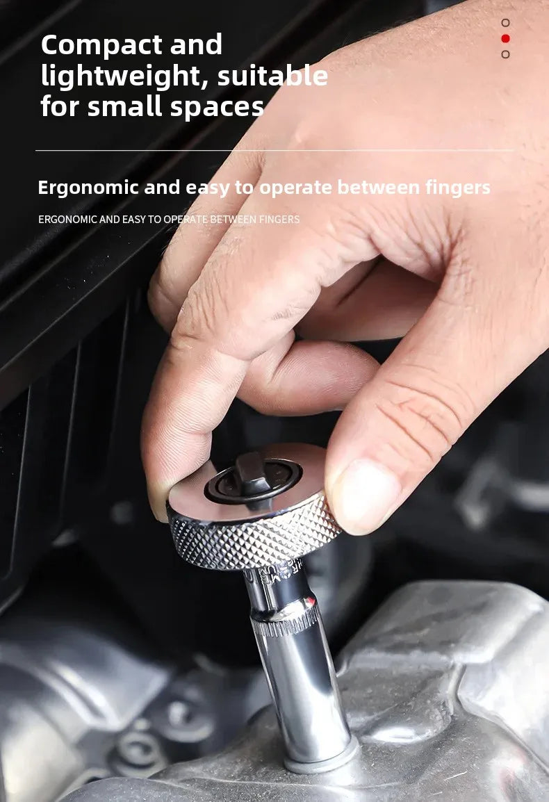 Mini Adjustable Ratchet Wrench Quick and Labor-saving Aluminum Alloy Small Portable Mini Ratchet Wrench 2025 NEW