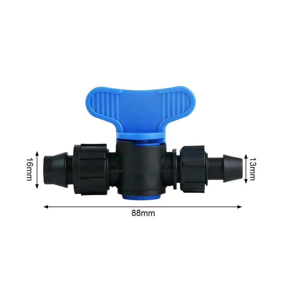 Double-Lock Bypass Valve for PET Bottles Universal Portable Camping Faucet Nozzle Water Dispenser for Picnic Hiking Hookah