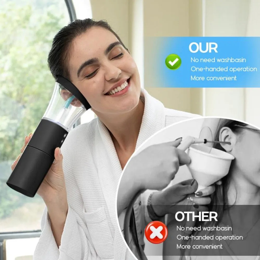 Duo He One Belt Replacement Silicone Head is a household portable ear wash and electric earwax cleaning tool. Four modes can mee