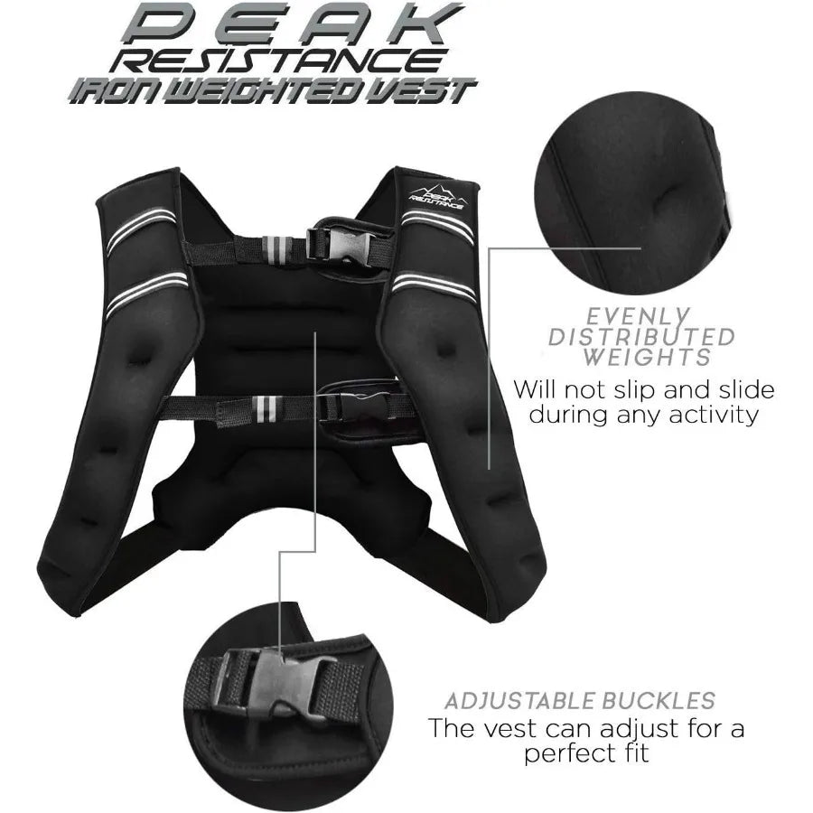 Weighted Vest Workout Equipment, 4lbs Body Weight Vest for Men, Women, Kids