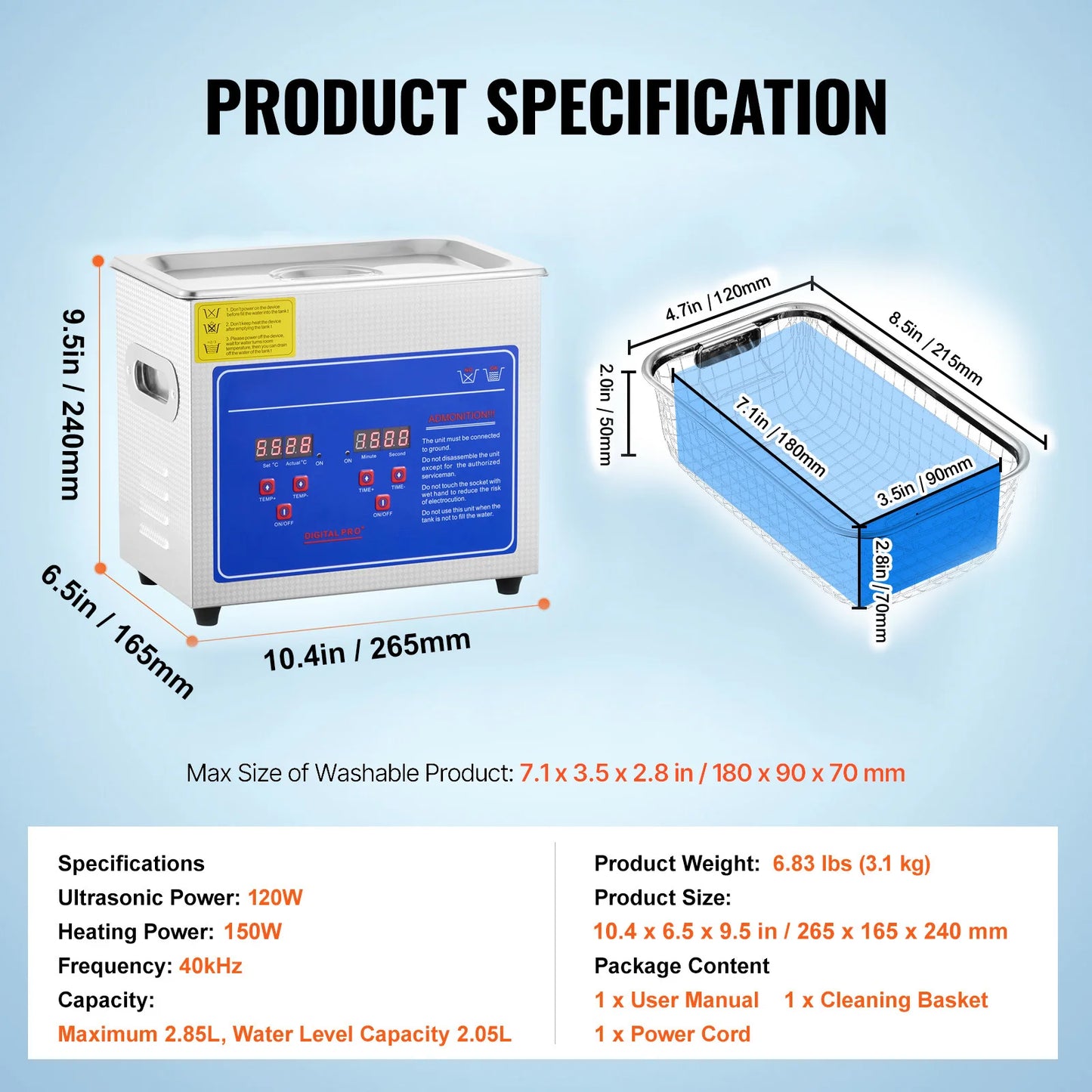 SucceBuy 1.3L 2L 3L 6L 10L 15L 22L 30L Ultrasonic Cleaner Lave-Dishes Portable Heated Washing Machine Ultrasound Home Appliances