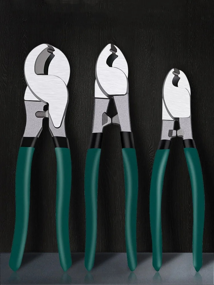 6/8/10Inch Wire Stripper Multifunctional Non-Slip Wire Cable Cutter Mechanical Electrician Professional Pliers DIY Hand Tools