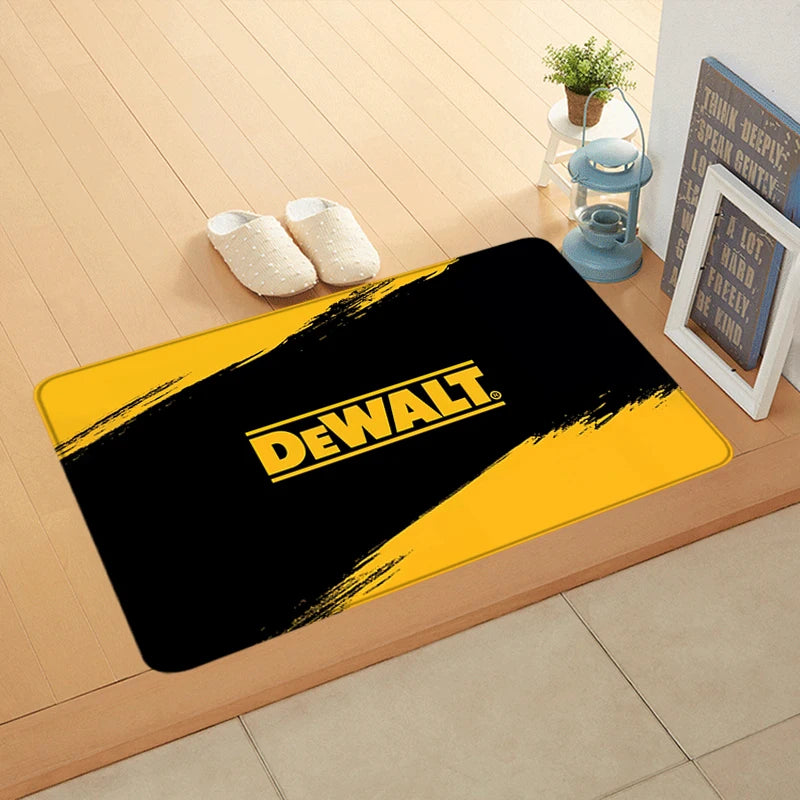 Interior Floor Mat Bathroom Doormat D-DeWalts Non-slip Foot Rug for Entryway Kitchen Carpet Bedroom Soft Bedside Mats Home Decor