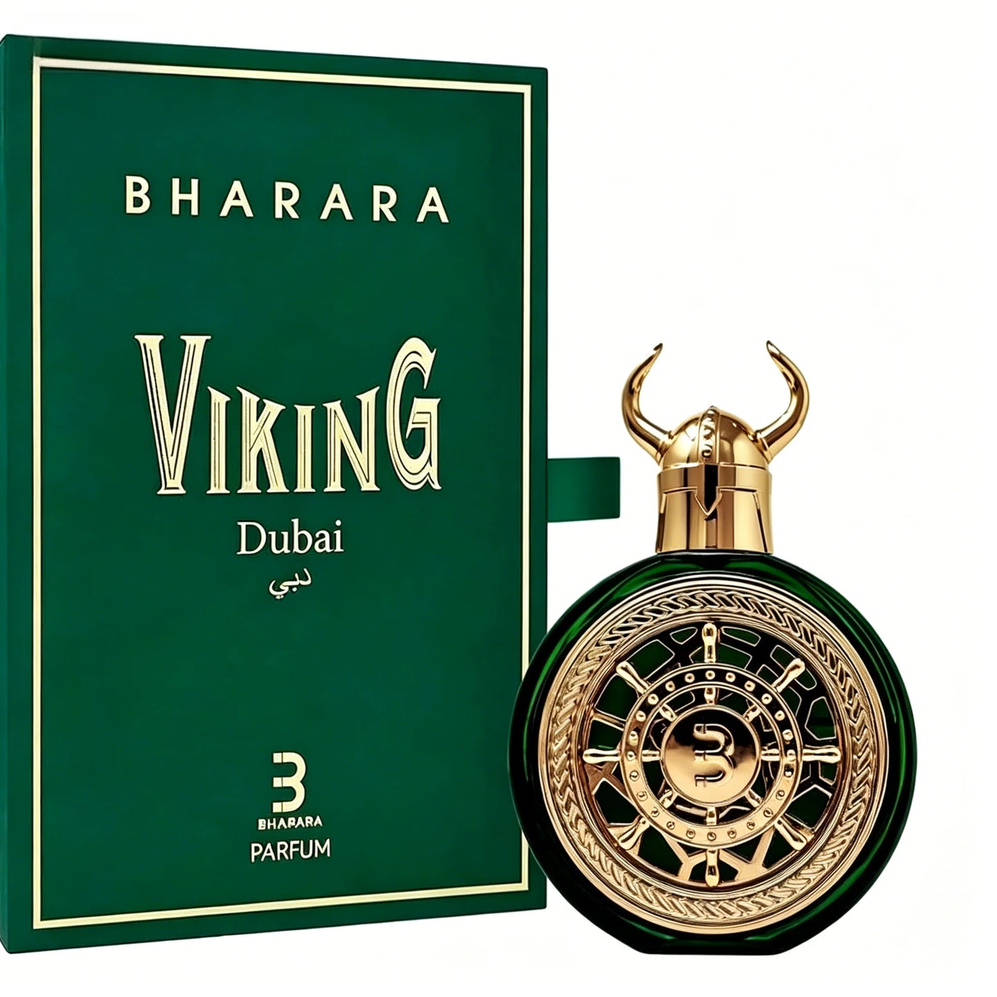 Bharara Viking Dubai Unisex Parfum 3.4oz / 100ml Fresh Grapefruit Citrus Scent Suitable for Various Occasions