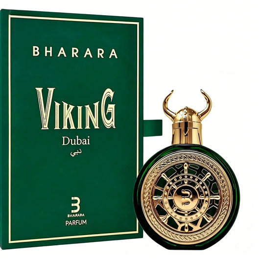 Bharara Viking Dubai Unisex Parfum 3.4oz / 100ml Fresh Grapefruit Citrus Scent Suitable for Various Occasions