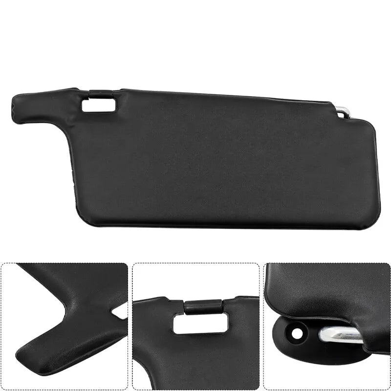 1 Pair Interior Sun Visor for 1996-2001 Honda Civic LHD Sunvisor Black/Gray