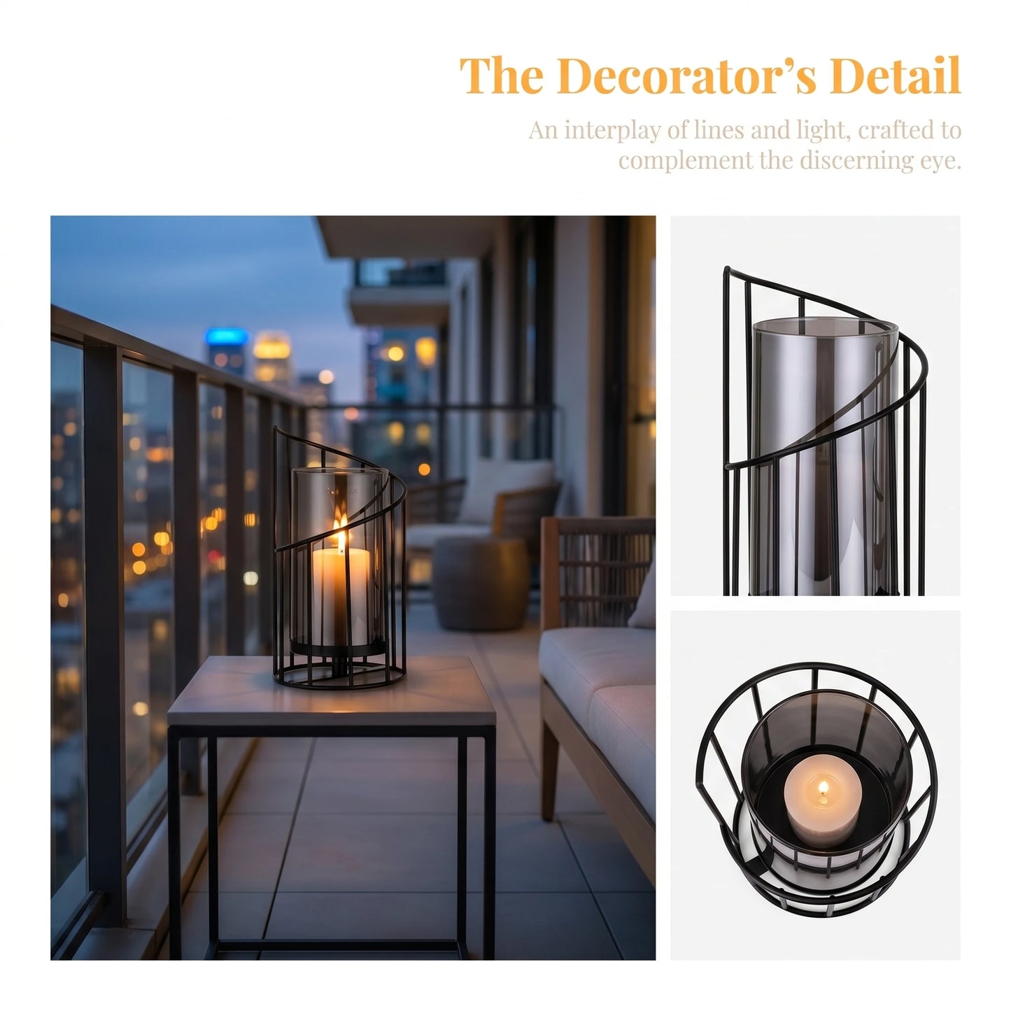 Stunning Spiral Glass Hurricane Candle Holder For Wedding Centerpieces