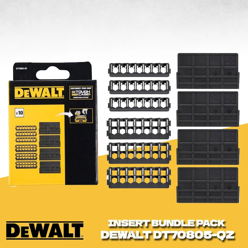 DEWALT TSTAK Tough Storage Case Screwdriver Bit Parts Storage Box DT70800 DT70801 DT70803 DWAN2190 DT70839 DT70716