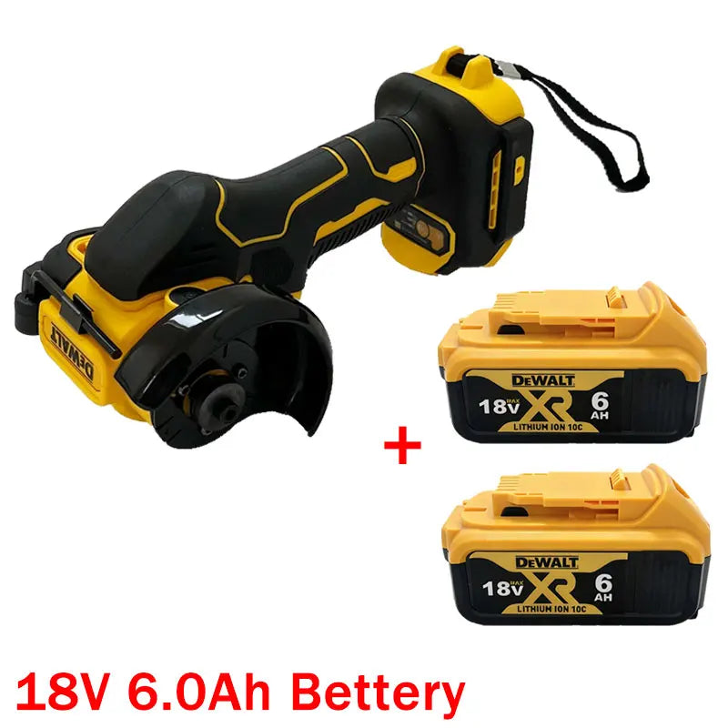 DEWALT Cordless Grinder Cutting Machine Grinding Polishing Machine Electric Diamond Cutting Grinder Power Tools  Angle Grinder