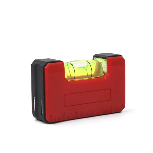 Pocket Magnetic Level Tool for Woodworking and Precise Layout
