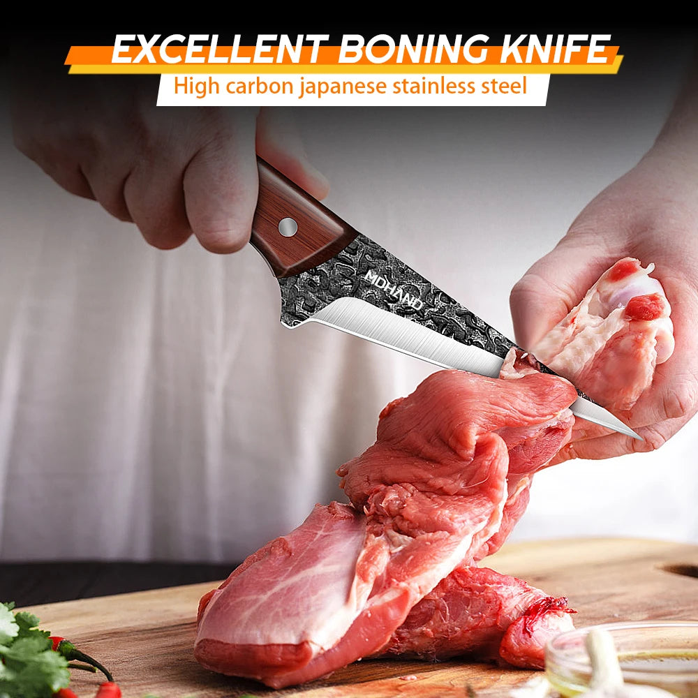 ZENG 14 Piece Kitchen Knife Set With Precision Sharpener
