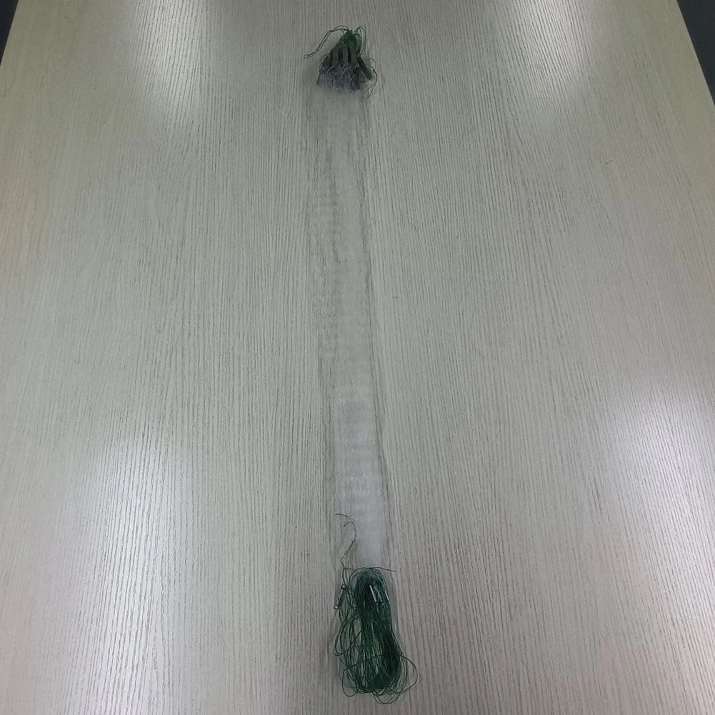 Nylon Strip Fishing Net Monofilament Gill Network Three Layers Crucian Carp Fish Trap Cage Network Fishing Tackle