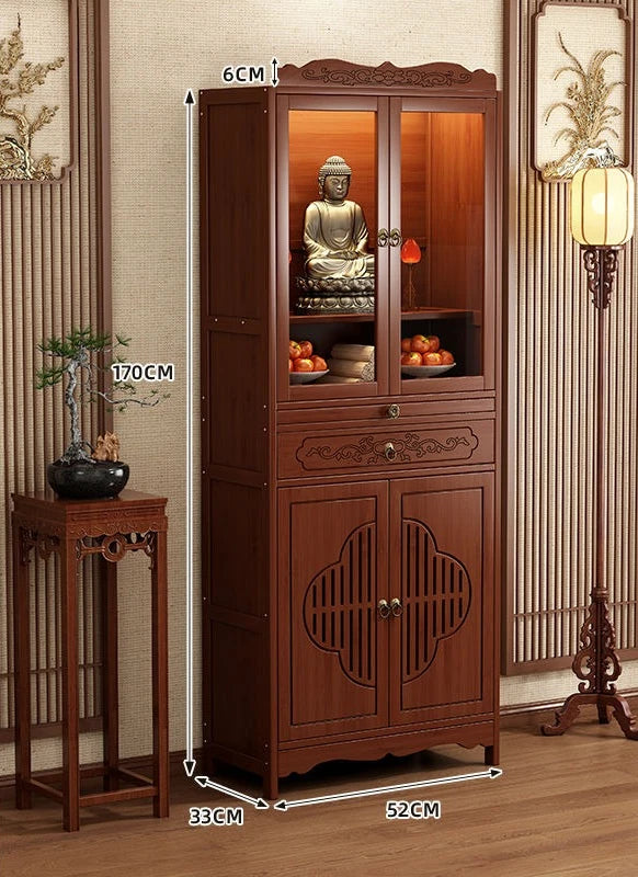 Non-solid Wood Living Room Cabinets Incense Stand Household Buddha Altar Living Room Cabinets Chinese-style Furniture Kast JTC