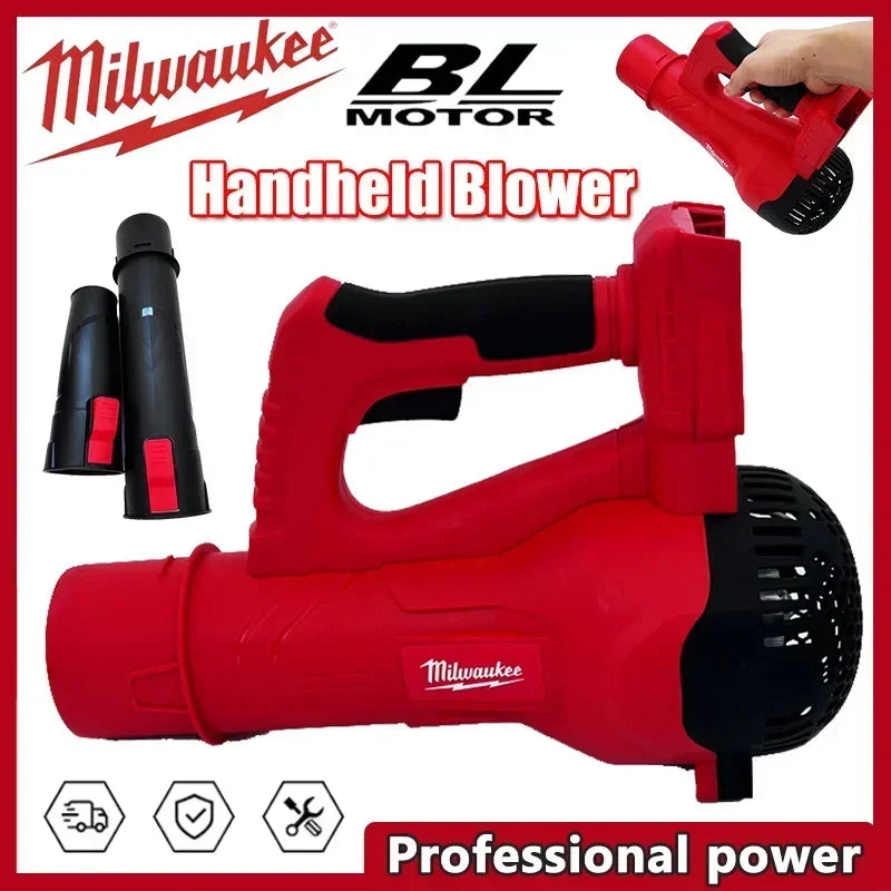 Milwaukee Cordless Efficient Leaf Blower 38000RPM Clean Air Blower Brushless Handheld Turbo Blower Power Tool 18V Battery