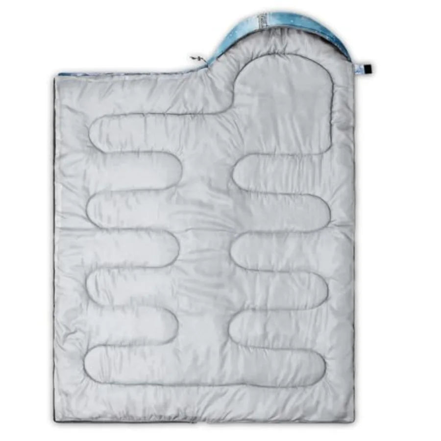 Camping Sleeping Bags Warm and Cool Weather Warm Waterproof Backpacking Sleeping Bag All Seasons Camping, for Adults Boys Girls