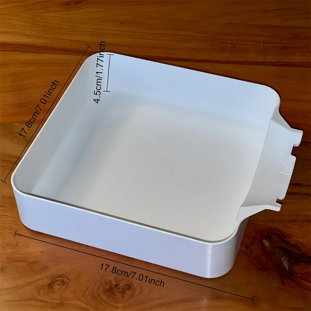 1 Washing Machine Drain Water Collection Tray, No Overflow, Lint Filter and Foreign Object Collection Drip Tray, Clean Laundry Room Water Collection Box