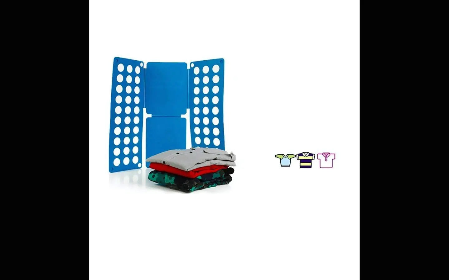 Kids T-Shirt Clothes Folder Magic Fast Laundry Organizer Folding Board