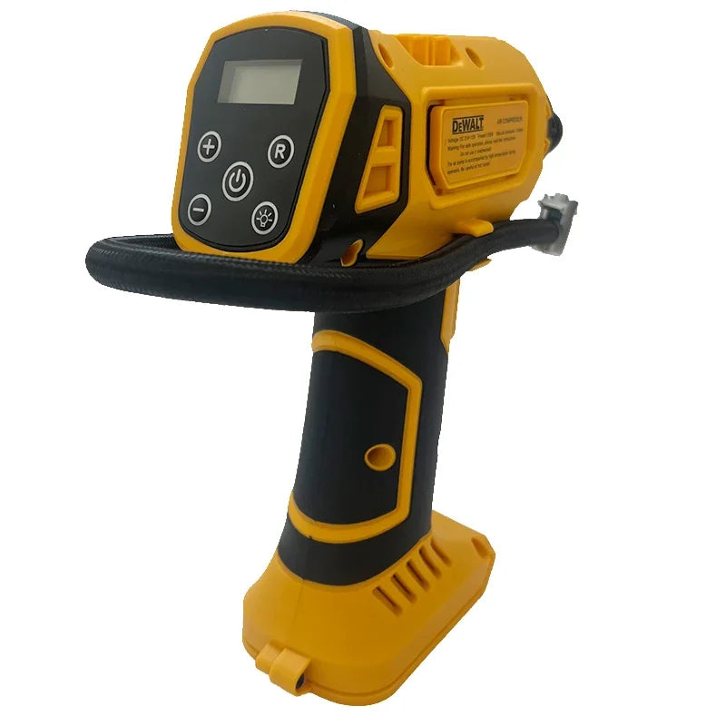 Dewalt Cordless Electric Air Pump Compressor Automatic with Digital Pressure Gauge for Car Tire Inflator  Rechargeable Handheld