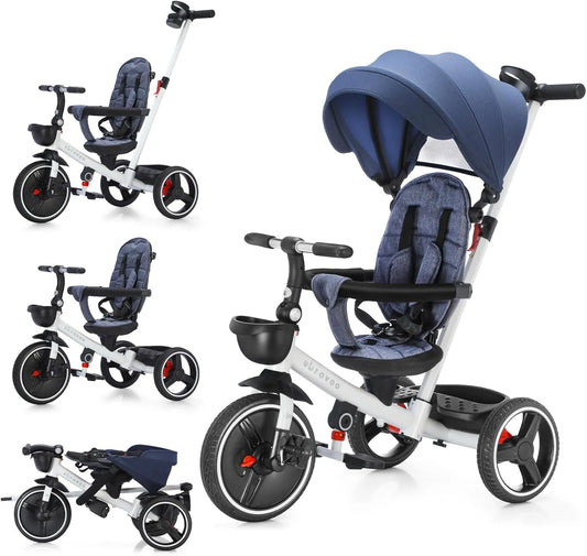 Ubravoo Five In One Baby Stroller Tricycle Ride On