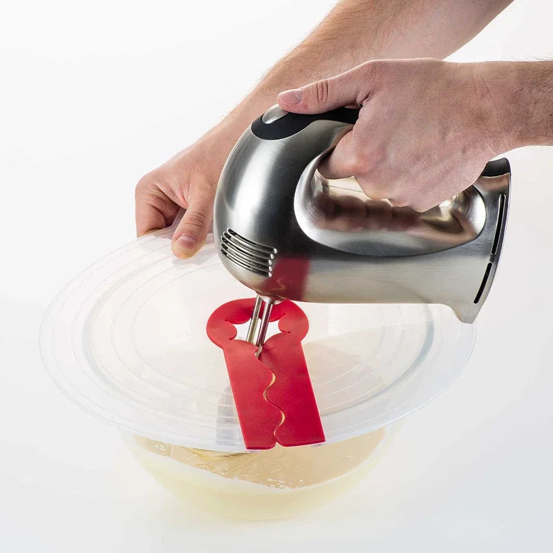 Egg Bowl Splash Guard Screen Cover For Cooking Baking