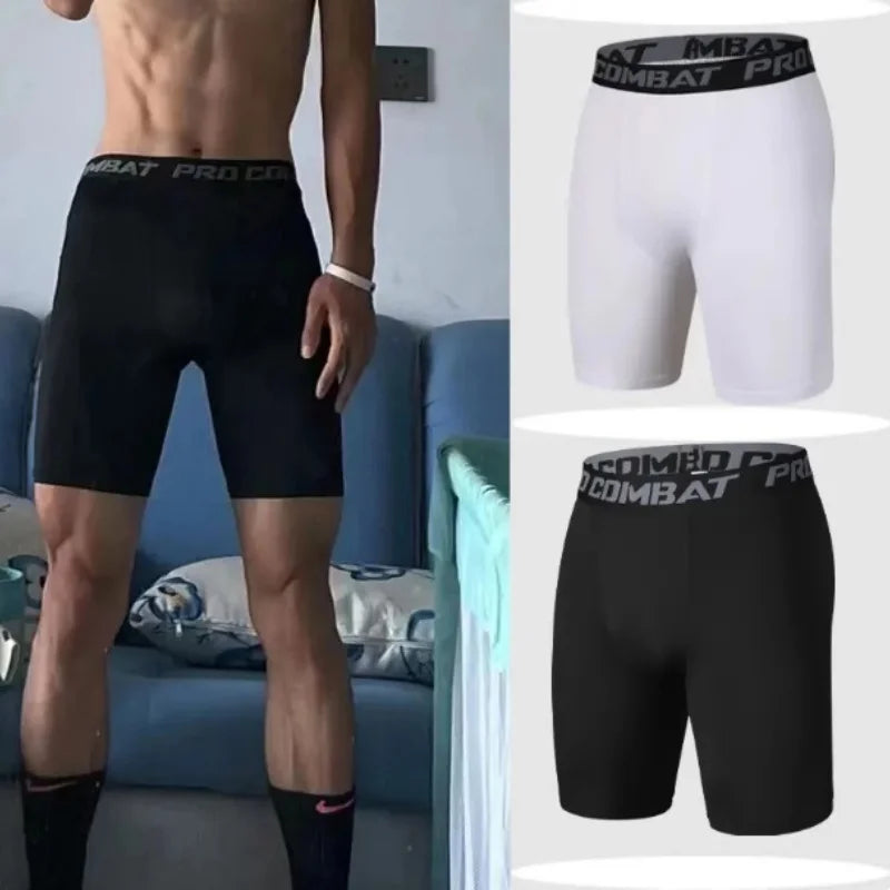 2026 Men Compression Short Running Tights Men's Quick Dry Gym Fitness Sport Leggings Running Shorts Male Underwear Sport Shorts