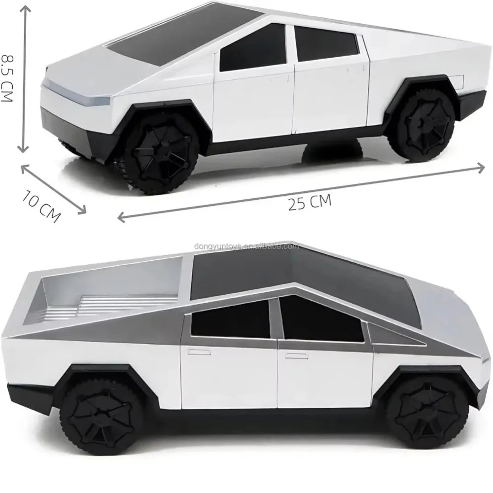 1:12 Scale Cyber Pickup RC Car, 4WD Off-Road Vehicle with LED Lights, Electric Remote Control Toy Car, Birthday Gift for Boys