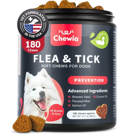 Flea And Tick Treatment Chews For Dogs Natural Preventive
