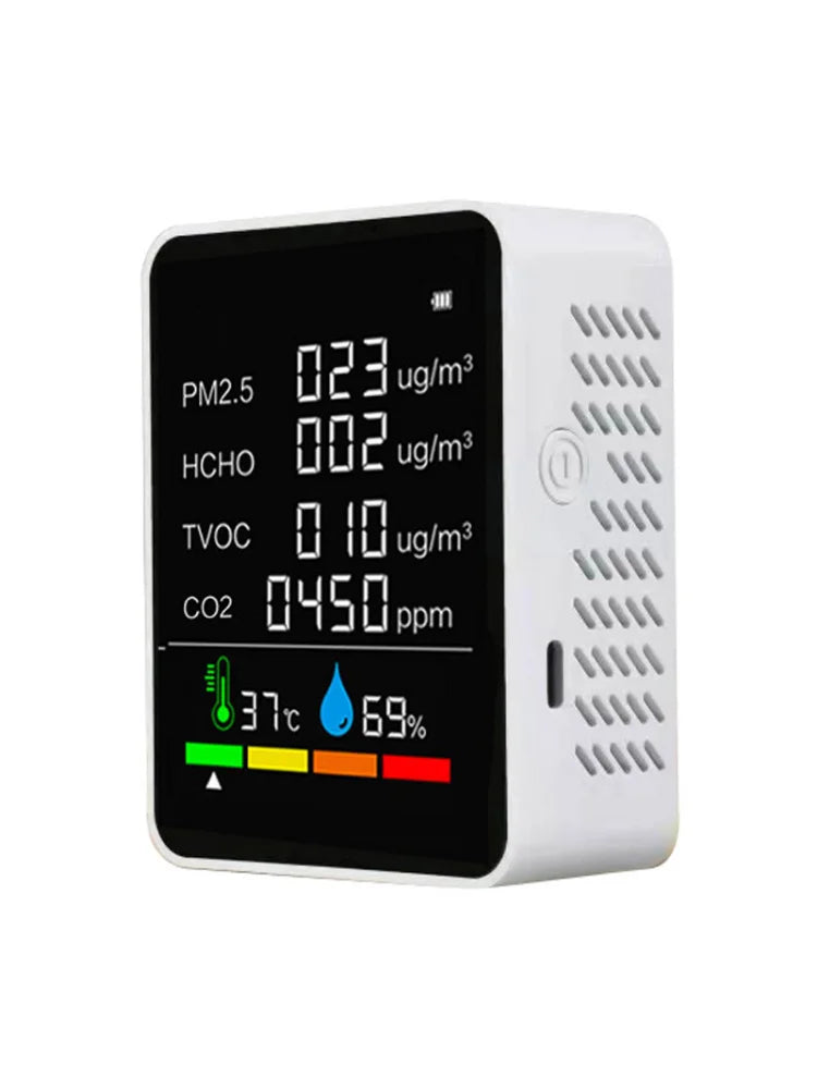 Air Quality Monitor Gas Detector датчик CO2 New Air Detector Carbon Dioxide Agricultural Production Greenhouse Air Tester