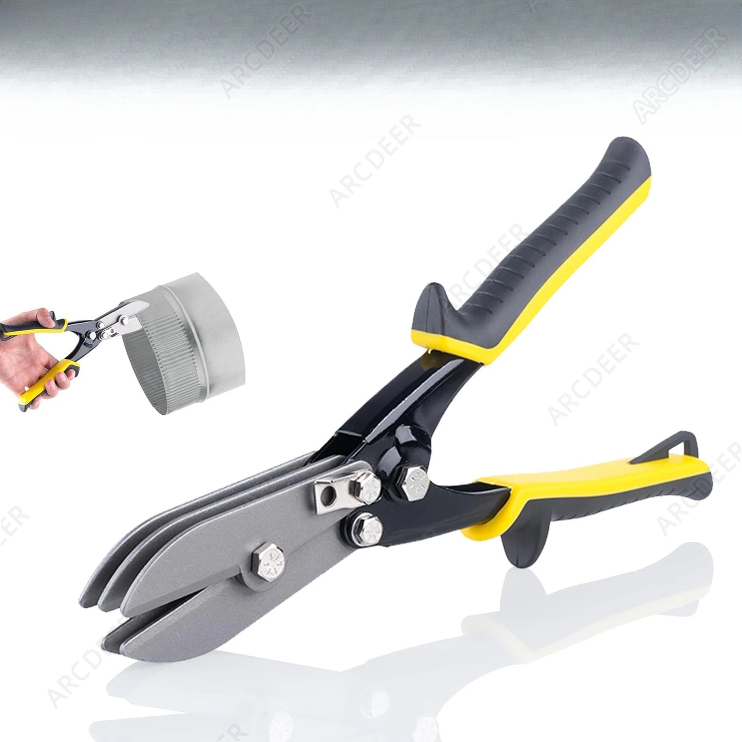 Five Blade Sheet Metal Crimping Tool For Ductwork Projects