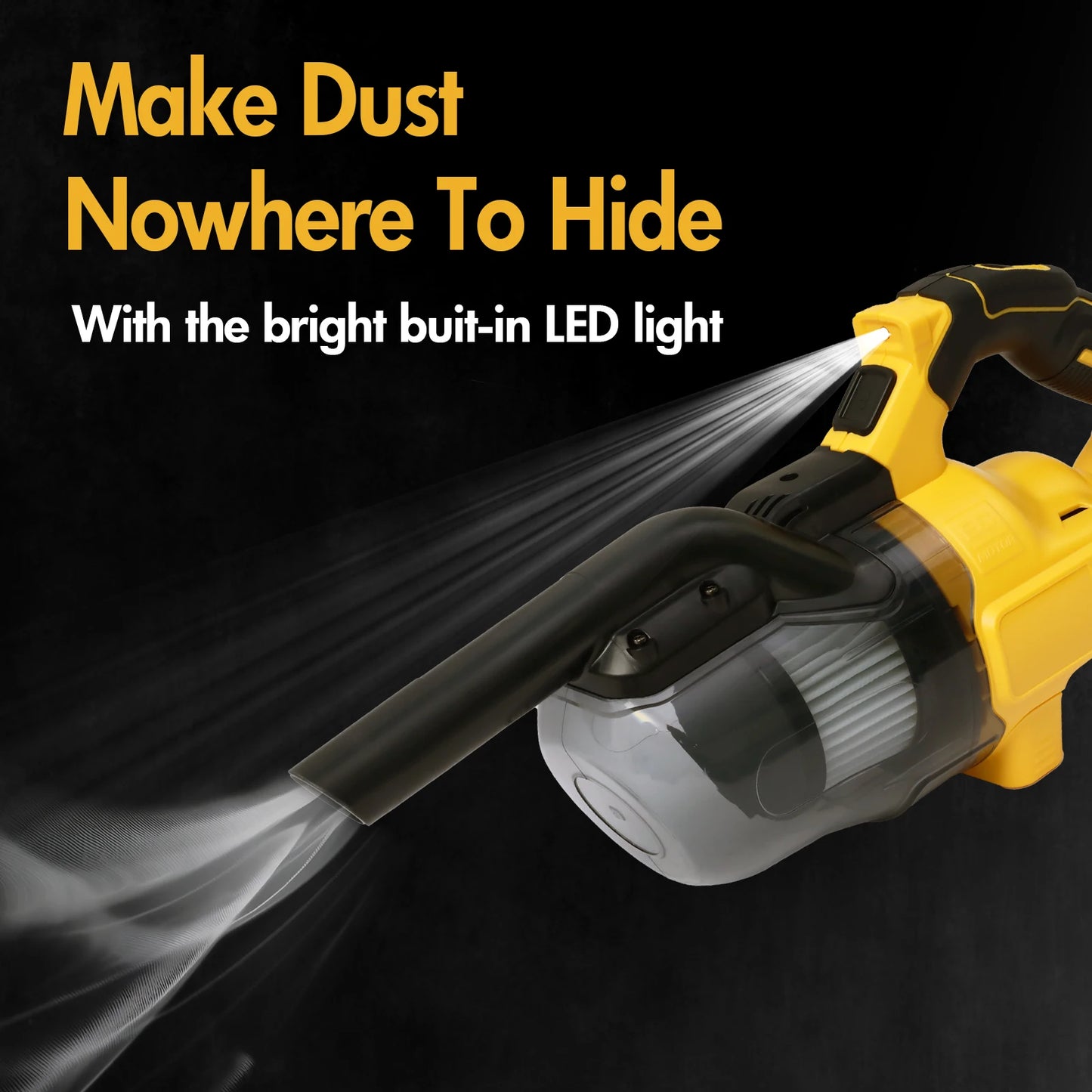 Vacuum Cleaner Cordless Handheld 20V Electric Vacuum Designed 500W Car Cleaning Hard Floor Household Appliance Carpets Household