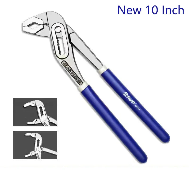 Universal Adjustable Pipe Wrenches Large Opening Pliers for 8/10/12 Inch Water Pump Pliers Bathroom Wrench Plumbing Pipe Wrench