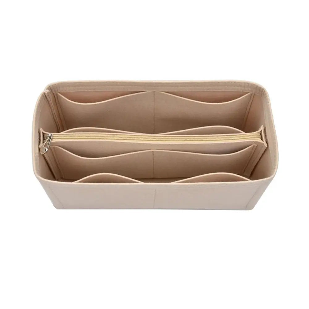 Felt Bag Insert Liner Lightweight Organizer Pouch For Handbags