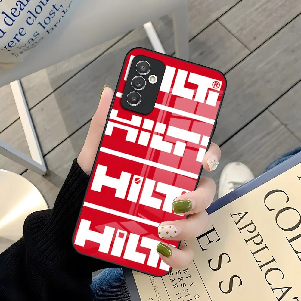 MINISO Toolbox Brand Hilti Tools Phone Case For Samsung A52 A71 A21 A54 A20 A12 Galaxy A34 A14 A32 Glass Cover