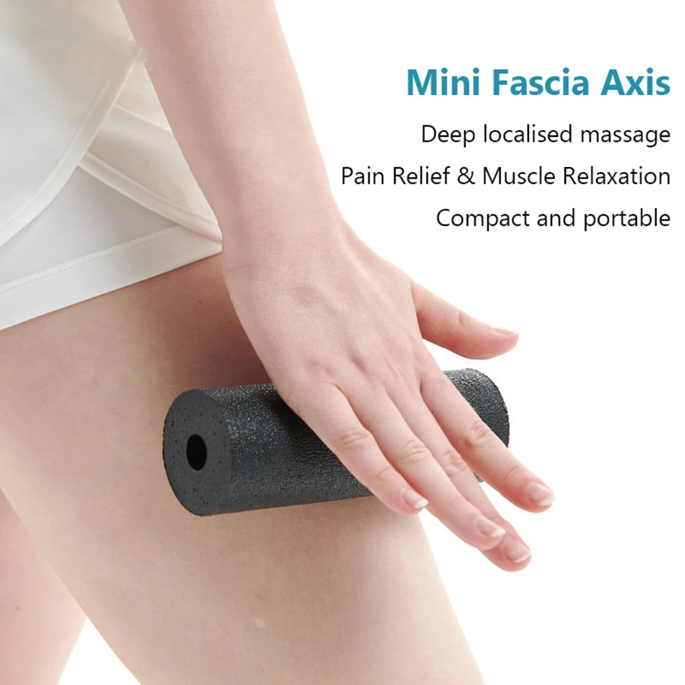 Mini Foam Roller Yoga Column Heavy Duty Massage Column Portable Exercise Roller EPP Hollow Massage Roller for Fitness Pilates