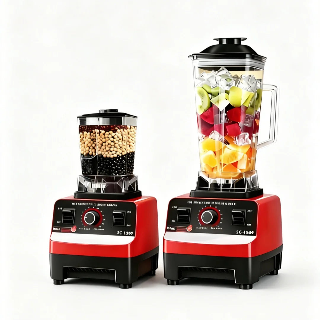 Safe BPA-Free Blender with Jar – Great for Smoothies & Beverages, Comes with 6 Useful Tools
