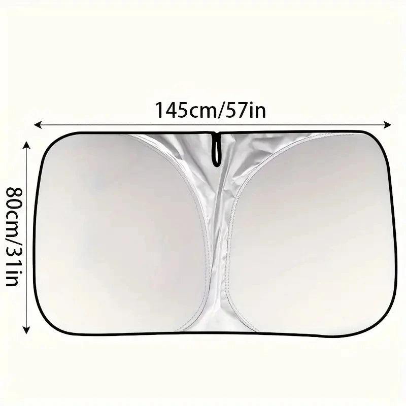 Car Window Sunshade Cover Sun Shade Windshield Visor Protector Windscreen Folding Auto UV Protection Curtain Styling Accessories