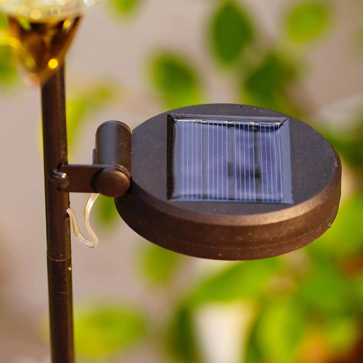 Decorative Solar Cat Moon Shaped Outdoor Garden Lamp