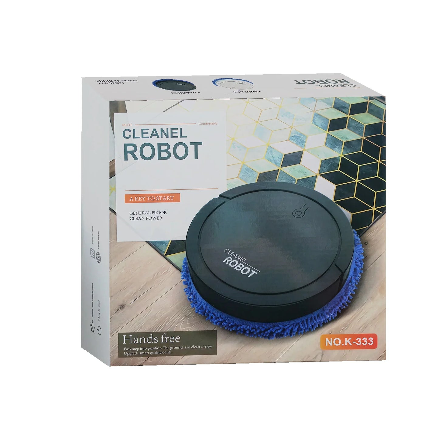 Smart Sweeping and Mop Robot Vacuum Cleaner Dry and Wet Mopping Rechargeable Robot Home Appliance with Humidifying Spray